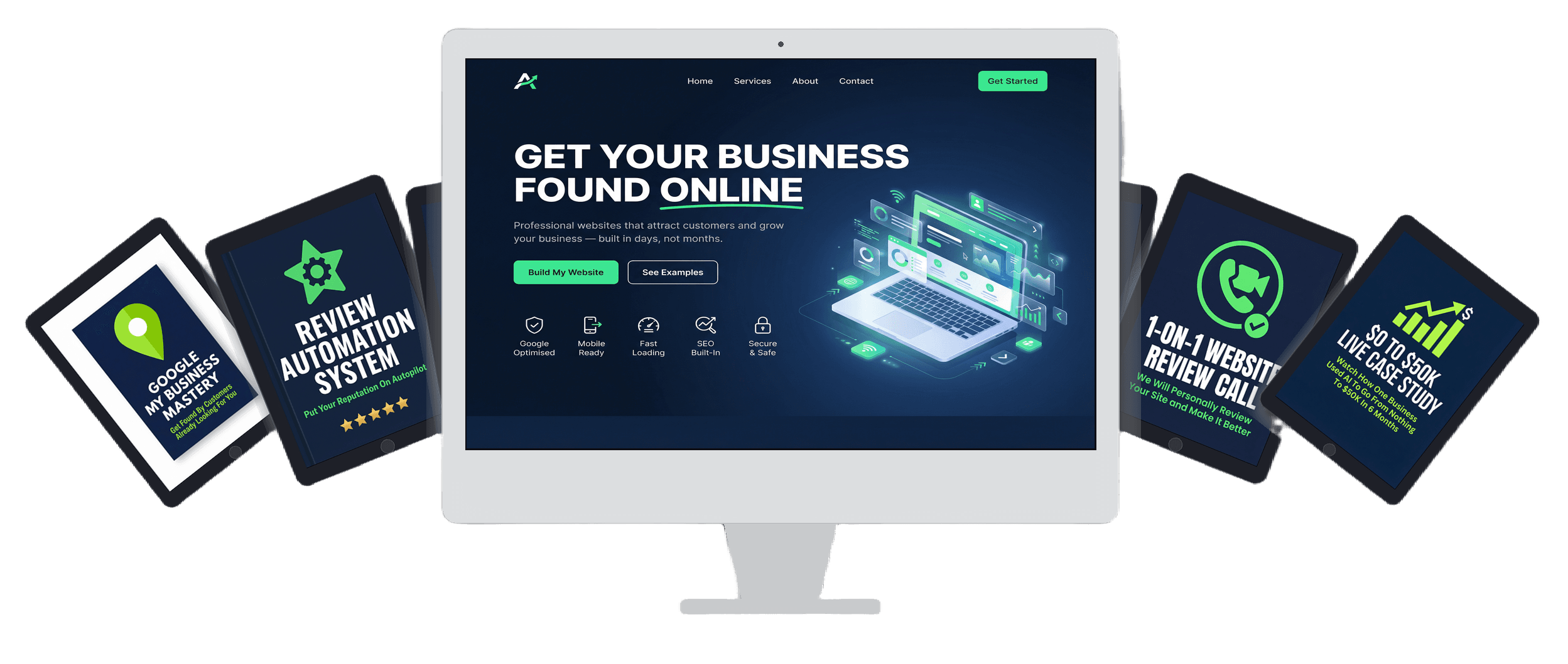 Done-for-you website bundle preview